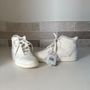 Reebok Women's Cream High-Top Sneakers
